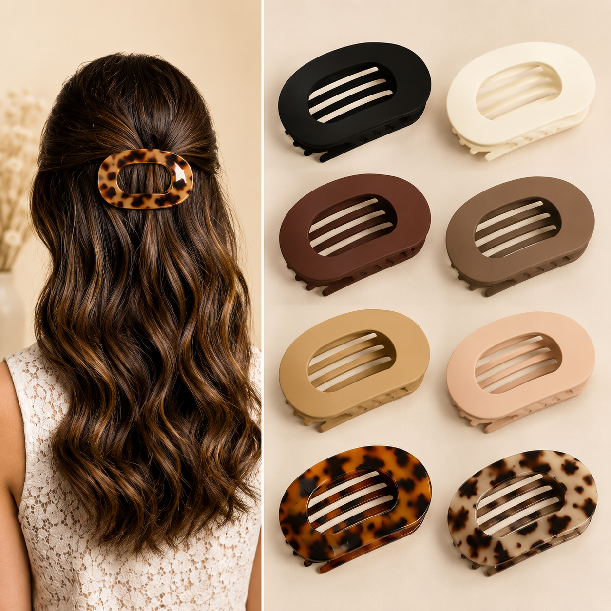 Velmora Grace Clip – Strong Hold for All Hair Types